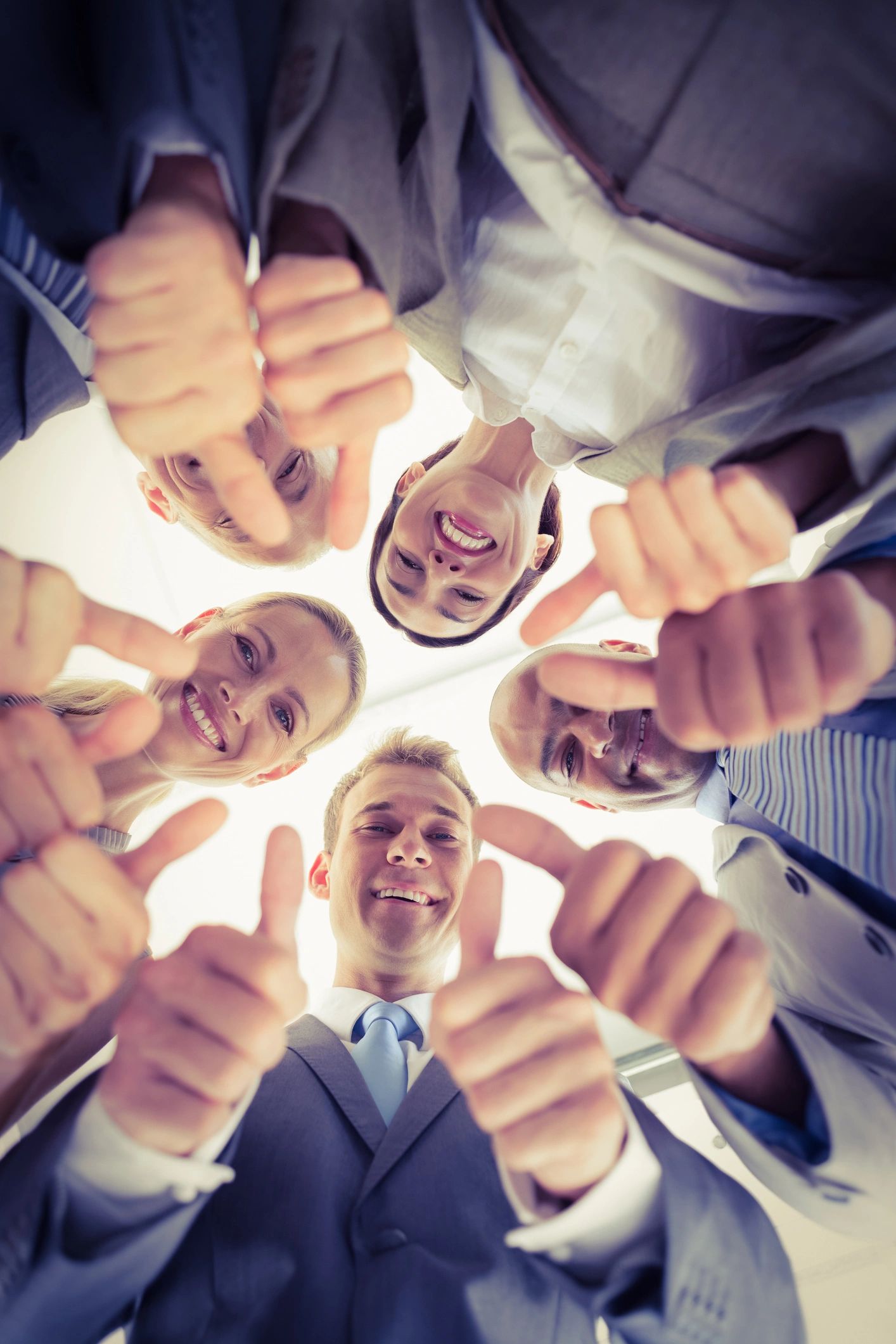 Professional colleague portrait for team section